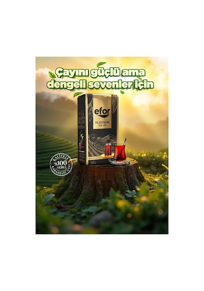 Efor Platinum Özel Seri Dökme Siyah Çay 1000 G
