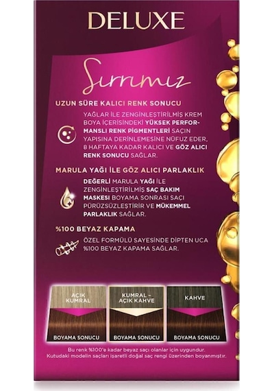 Palette Deluxe 5 - 68 Kestane X 2 Paket Saç Boyası