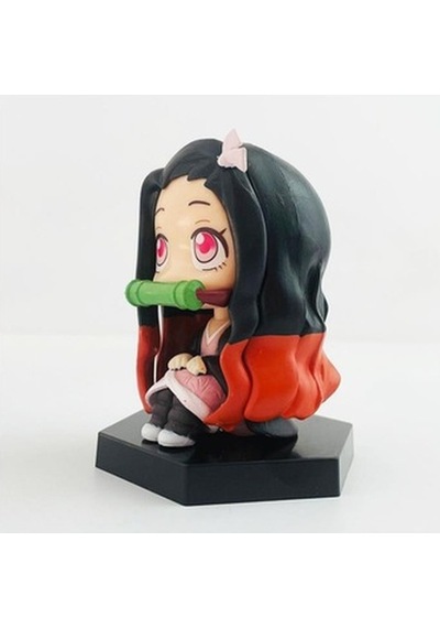 Anime Demon Slayer Nezuko Kamado Figür Karakter Oyuncak 10 Cm
