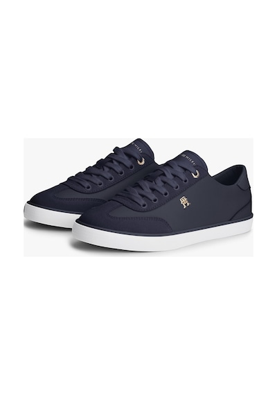 Tommy Hilfiger Th Chıc Low Vulc Kadın Mavi Sneakers - Fw0fw09391
