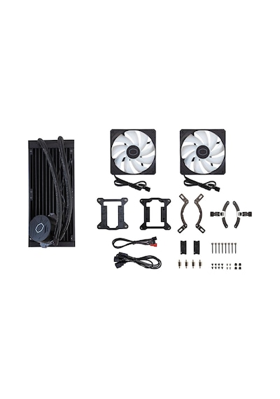 Cooler Master Masterliquid Core 240l Argb Spectrum 240 Mm Intel 1700/1851p -amd Uyumlu Sıvı Soğutucu