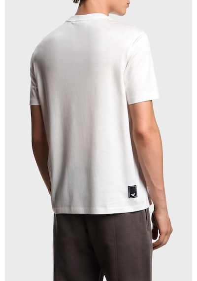 Emporio Armani Pamuk Karışımlı Regular Fit Bisiklet Yaka Logolu T Shirt Erkek T Shirt Em003137 Af10761 U0003 Beyaz Emporio Armani Pamuk Karışımlı Regular Fit Bisiklet Yaka Logolu T Shirt Erkek T Shirt Em003137 Af10761 U0003 Beyaz