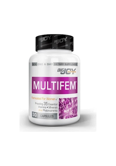 Bigjoy Vitamins Multifem Multivitamin 30   Kapsül