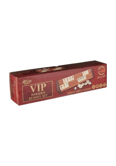 Star Vip Ahşap Okey Takımı Malzeme Kahvehane Oyunları