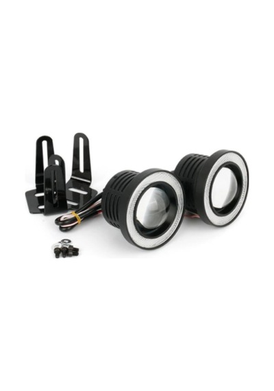 Angel Sis Farı Üniversal 76mm Mercekli 2 Adet Kırmızı