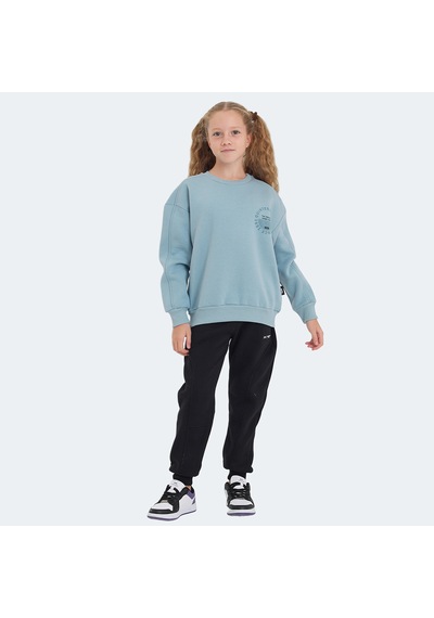 Slazenger LONE Çocuk  Mavi Sweatshirt