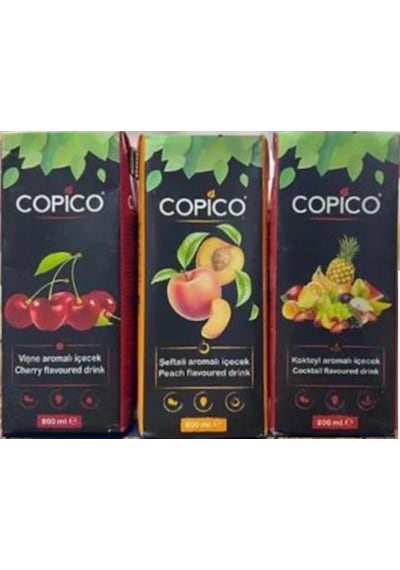 Copico Şeftali Aromalı İçecek 27 x 200 ML