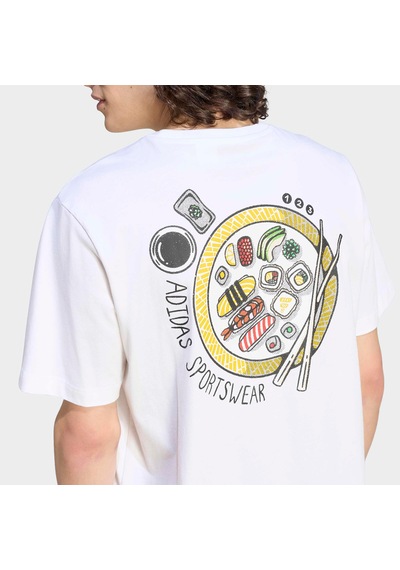 Adidas Sushi T Erkek Beyaz T-shirt Ks5077 2800324
