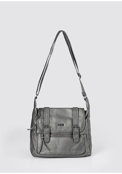 Ççs London Ççs 577673 Kadın Omuz Çantası Grey
