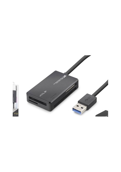 Usb Type-c 3.2 Gen1 All İn One Kart Okuyucu Cf Sd Microsd Ms 5 Gbps Siyah C313 Evimdeyokyok