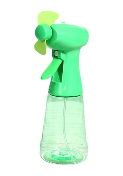 Sulu Fan Vantilatör Serinletici Mini Klima Yüz Soğutma Fanı 350 Ml Su Tankı Pilli Water Spray Fan