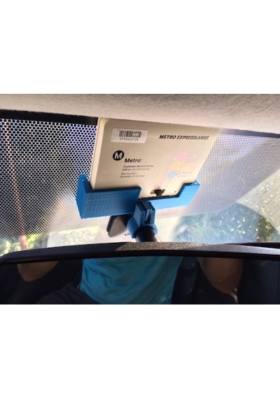 Toyota Matrix/corolla Arka Görüş Aynası İçin Fastrak Transponder Tutucu