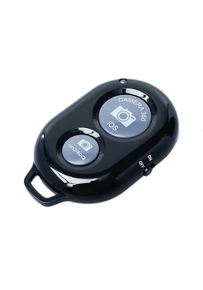 Bluetooth Uzaktan Kumanda, Pilli Tüm Telefonlara Uyumlu Kolay Video, Selfie Ve Fotoğraf Çekme -