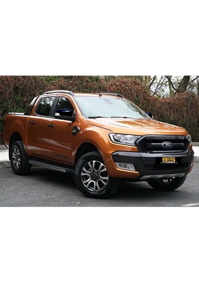 Ford Ranger T6 Batman Yarasa Ayna Kapağı Sinyalli Piano Black / 2016-2021