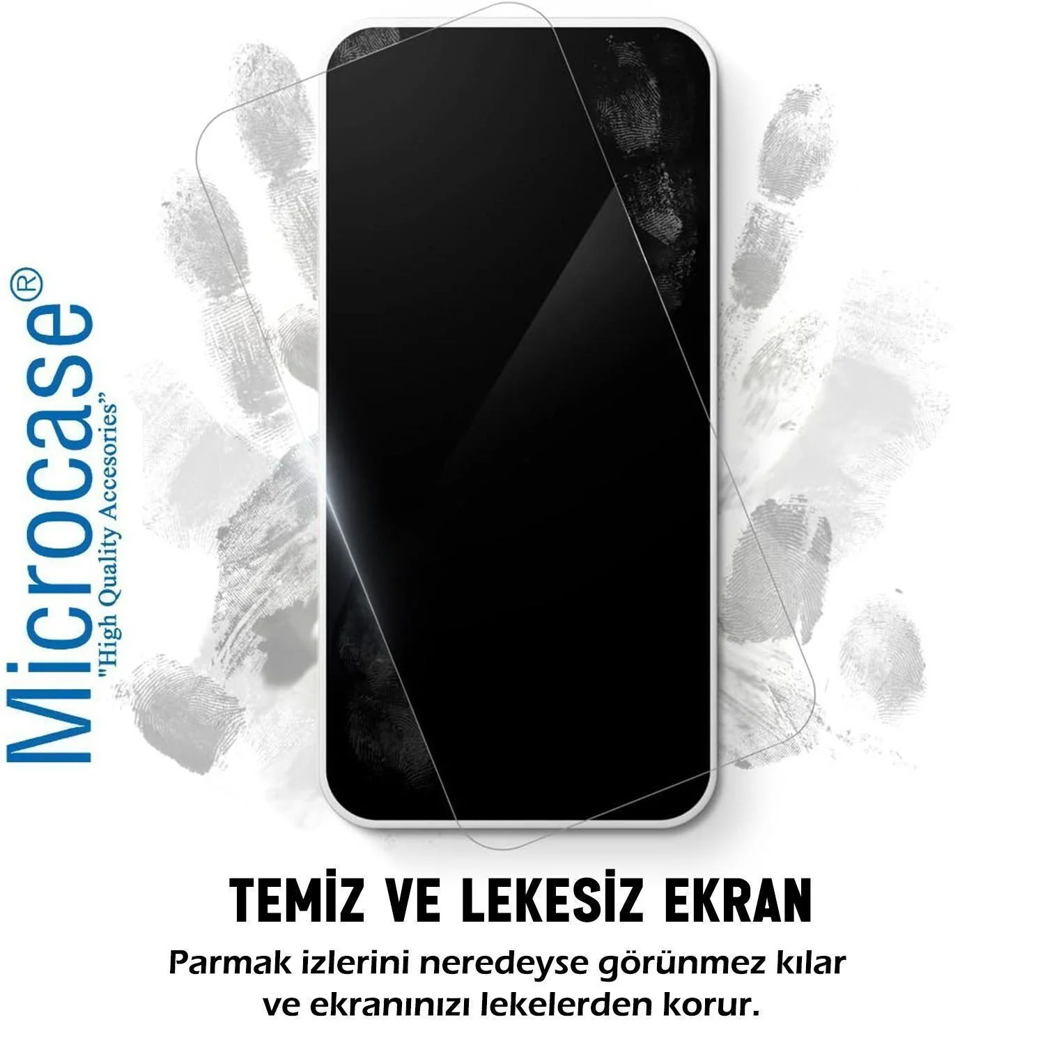 Microcase Google Pixel 10 Pro Xl Privacy Gizlilik Filtreli Tam Kaplayan Tempered Cam-al3125