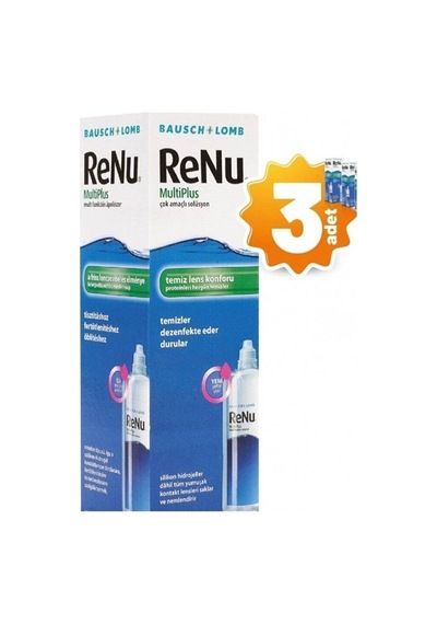 Renu 360 Ml Lens Solüsyon 3 Li Paket Renu 360 Ml 3 Lü Pkt