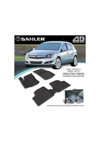Sahler Opel Astra H 2007 Havuzlu Paspas 4.5D Tam Uyumlu