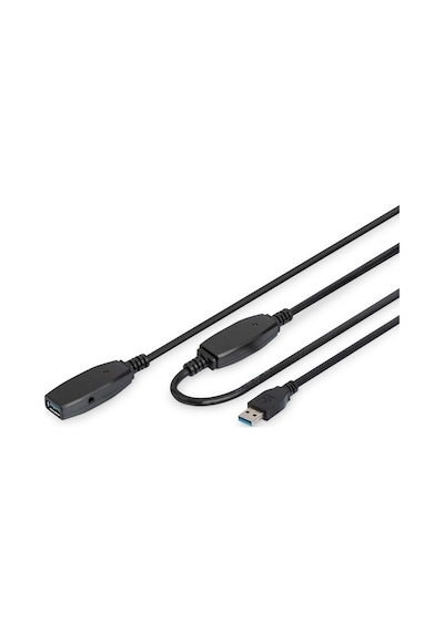 Karnas_Teknoloji Assmann Da-73105 Usb 3.0 Active Extension Cable Length: 10 M