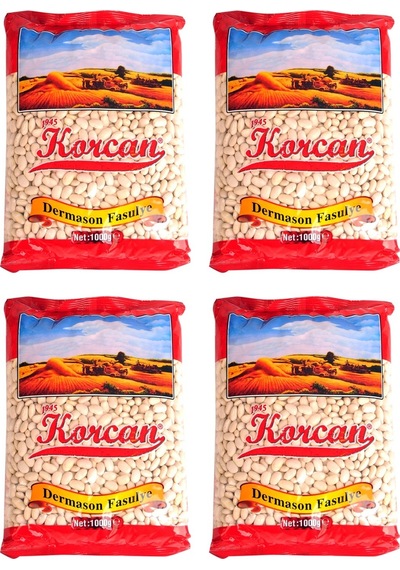 Korcan Dermason Fasulye 4 x 1 KG