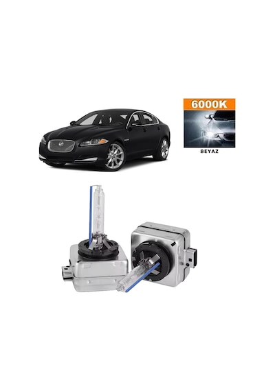 Jaguar Xf 2012-2015 D3s / D3r 6000k Beyaz Hıd Xenon Ampul 2 Adet