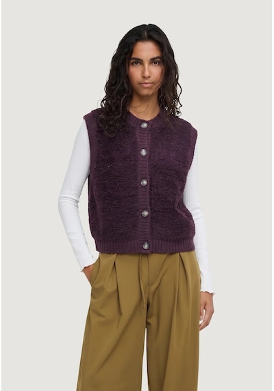 Jdy Jdyeira Life S/l On Button Vest Knt Noos Kadın Yelek 15359800 Mor