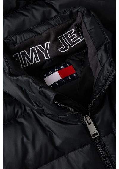 Tommy Hilfiger Tjm Lıght Down Packbl Jacket Ext Erkek Siyah Mont - Dm0dm23231