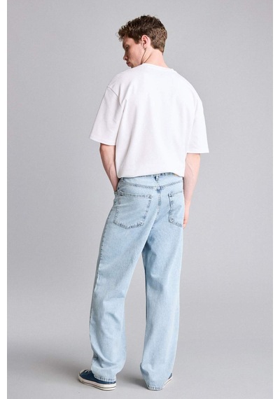 Defacto Yumuşak Dokulu Baggy Fit Jean Pantolon G4180ax26smnm39 Mavi-nm39 Defacto Yumuşak Dokulu Baggy Fit Jean Pantolon G4180ax26smnm39 Mavi-nm39