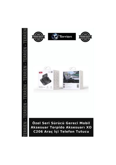 Özel Seri Sürücü Gereci Mobil Aksesuar Torpido Aksesuarı Xo C206 Araç İçi Telefon Tutucu Çok Renkli