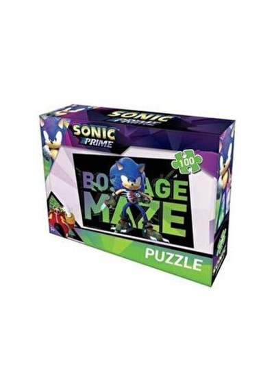 Laço Kids Sonic 100 Parça Kutu Puzzle So7875 1