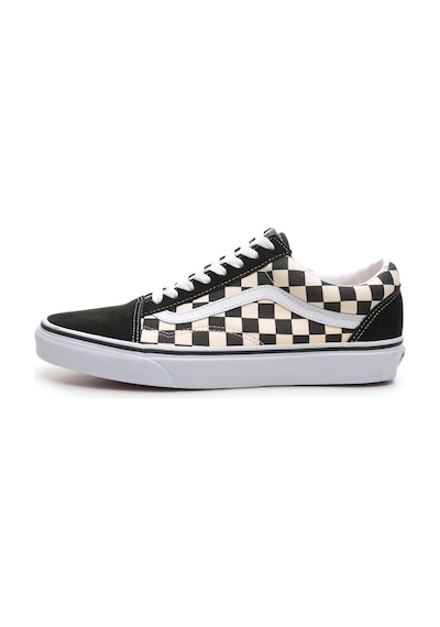 Vans Ua Old Skool Damalı Sneaker Siyah