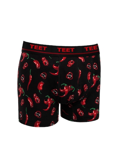 Teet Premium Erkek Boxer Pamuklu Desenli 4'Lü Set K1 001