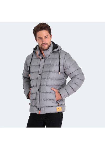 Slazenger SALINE Erkek Mont &amp; Kaban Gri