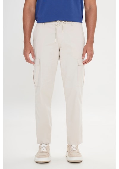 AC&Co / Altınyıldız Classics Erkek Tas Comfort Fit Rahat Kesim Pamuklu Esnek Yan Cepli Kargo Pantolon Taş AC&Co / Altınyıldız Classics Erkek Tas Comfort Fit Rahat Kesim Pamuklu Esnek Yan Cepli Kargo Pantolon Taş