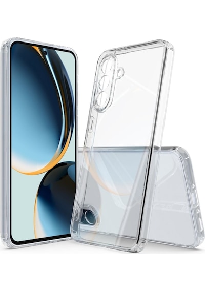 Samsung Galaxy A37 Uyumlu Silikon Kılıf - Pastel Renk Tonu Kamera Korumalı Esnek Kapak -Şeffaf