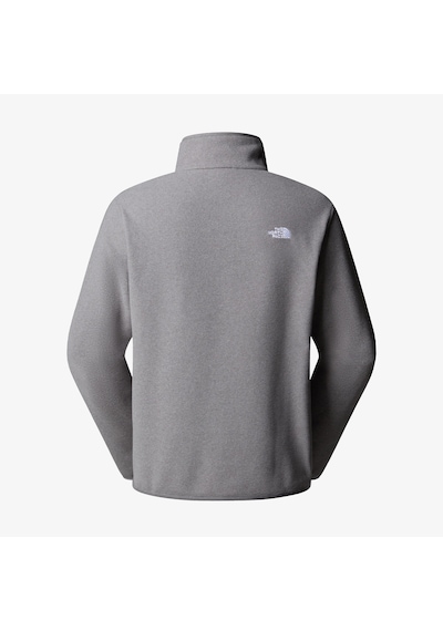 The North Face Glacier Fermuarlı Erkek Gri Polar Ceket Nf0a8d0qcqı1