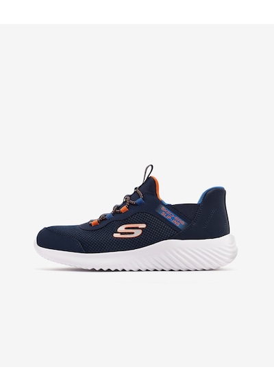Skechers Bounder Brısk-burst Büyük Erkek Çocuk Lacivert Spor Ayakkabı 403822l Nvbl Lacivert
