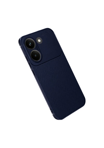 Poco X8 Pro Auto Focus Karbon Kapak - Lacivert Bzsxx00 1