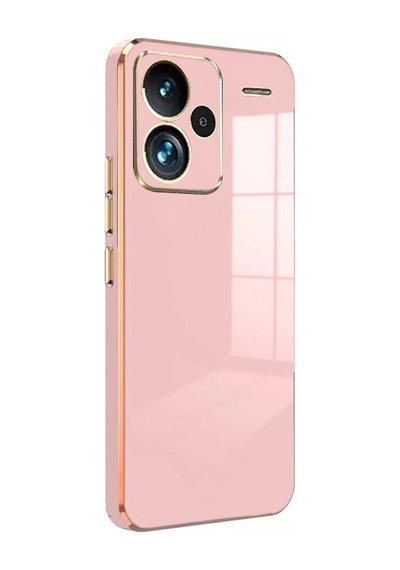 Ilkeshop Newface Xiaomi Redmi Note 13 Pro Plus Kılıf Volet Silikon - Pembe
