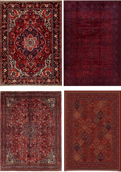 A6 Boyutunda 17'li Otantik Halı Desen Yapışkanlı Scrapbook Kağıt Seti