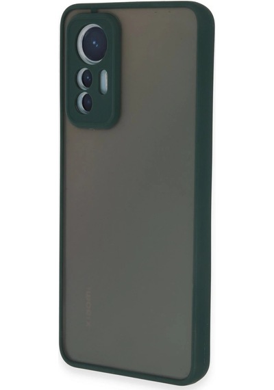 Uryport Xiaomi Mi 12 Lite Kılıf Montreal Silikon Kapak - Yeşil Normal