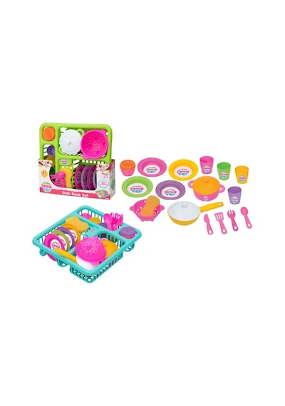 01169 Candy Bulaşık Seti Renkli
