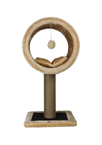 Lotus Furniture Pet Series Bordo Tırmalamalı Kedi Evi