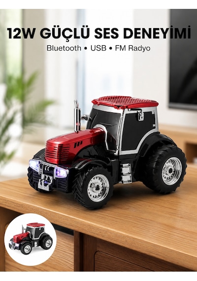 Çoklu Bağlantı Seçenekli Kablosuz Bluetooth Hoparlör - Lisinya