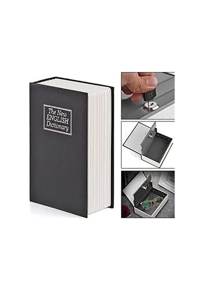 Gizli Kasa Kitap Kasa Kitap Şeklinde Ingilizce Sözlük Kumbara Gizli 2 Adet Anahtarlı Kumbara