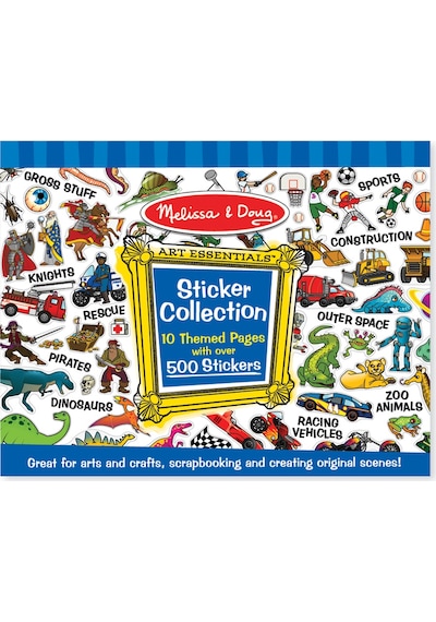 Melissa And Doug Çıkartma Koleksiyonu - Mavi