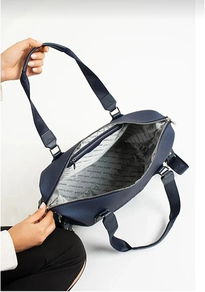 Just Polo Kadın Yeni Sezon Büyük Boy Lüks El Ve Omuz Çantası Shoulder Bag Ebat: 33 X 40 Cm Lacivert