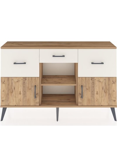 Arges Konsol Tek Raflı 3 Çekmeceli 3 Kapaklı 132x30x83 Çam-çam/aytaşı Çam/aytaşı Arges Konsol Tek Raflı 3 Çekmeceli 3 Kapaklı 132x30x83 Çam-çam/aytaşı Çam/aytaşı