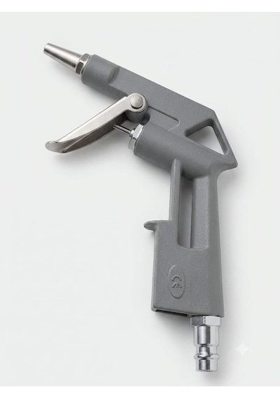 Kısa Nozullu Hava Tabancası Air Blow Gun, Kompresör Uyumlu, Metal Gövde, Endüstriyel Temizlik Ve Toz Giderme Ar