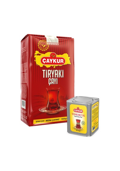 Tomurcuk Kokulu 125gr Ve Tiryaki 1kg Dökme Çay Paketi