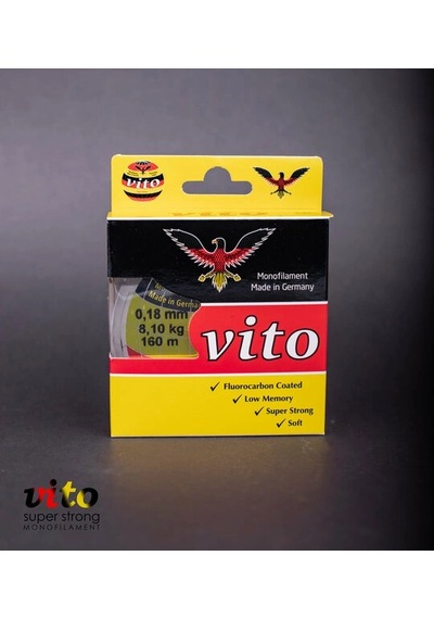 Vito Süper Strong Monoflament Şeffaf Misina 160 Metre 0,18mm - Standart